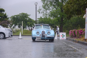 JAGUAR XK120 OTS competing PC competition in Yamasaki Sports Park